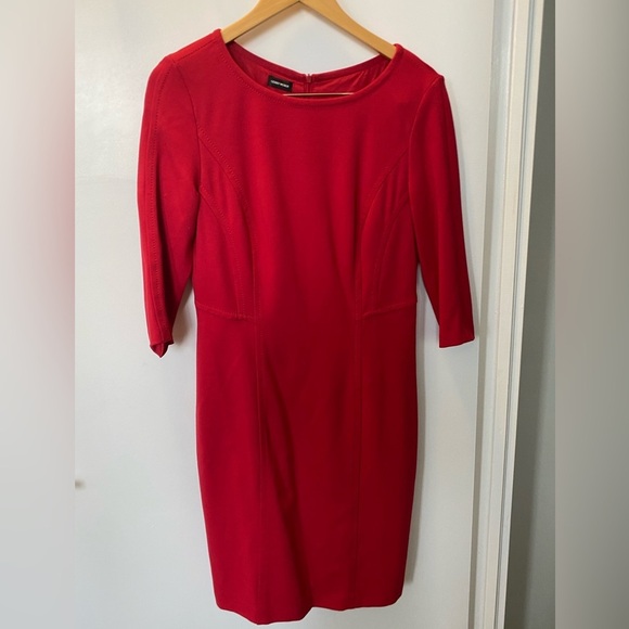 Gerry Weber Dresses & Skirts - Gerry Weber Red Sheath Dress
